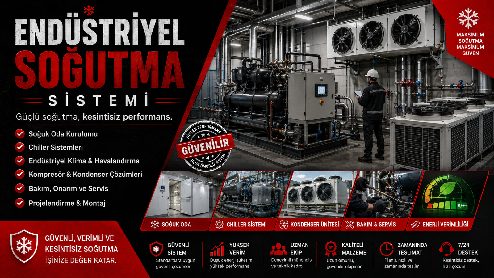 Endüstriyel Soğutma Sistemi